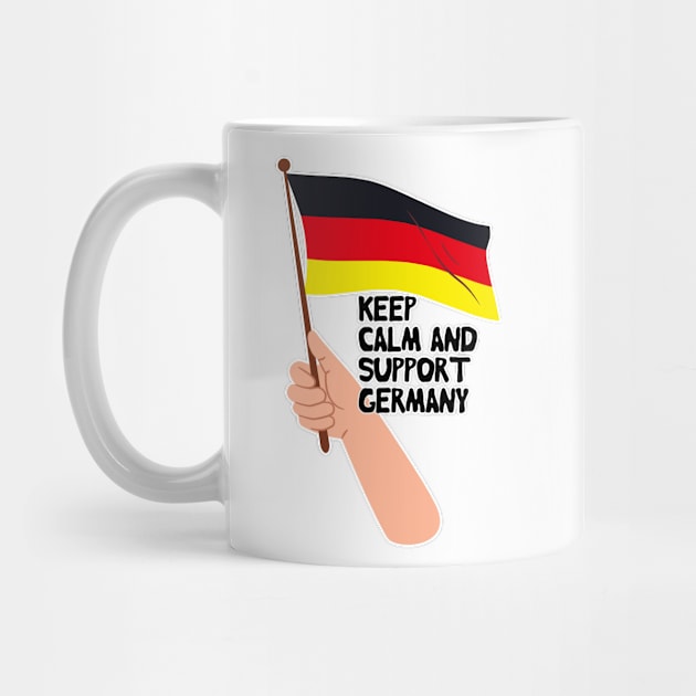 Keep Calm And Support Germany by nextneveldesign